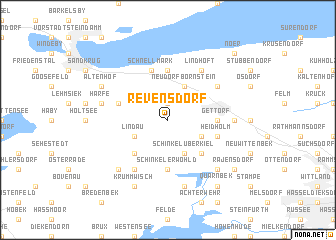 map of Revensdorf