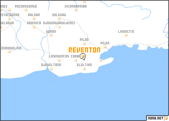 map of Reventón