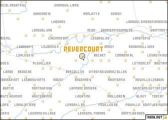 map of Revercourt