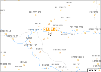 map of Revere