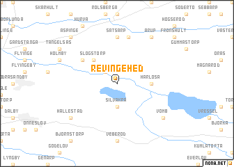 map of Revingehed