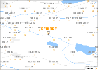 map of Revinge