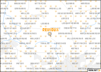 map of Revioux