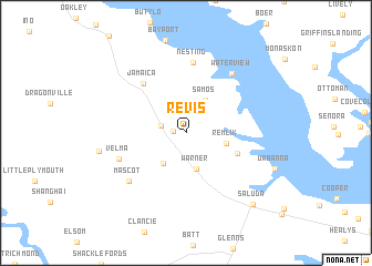 map of Revis