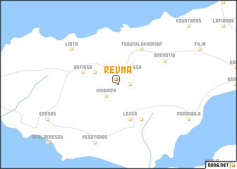 map of Révma