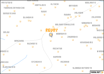 map of Revny