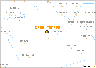 map of Revolcadero