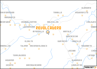 map of Revolcadero