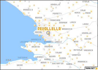 map of Revollella