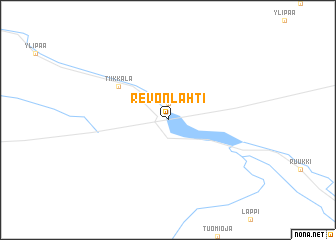 map of Revonlahti