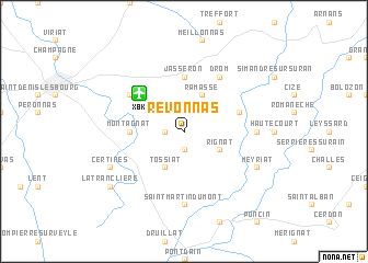 map of Revonnas