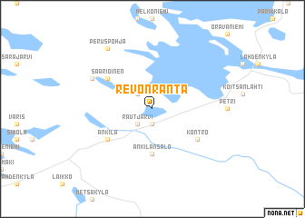 map of Revonranta