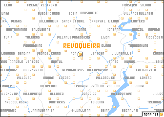 map of Revoqueira