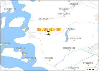 map of Revushchina