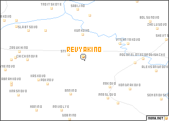 map of Revyakino