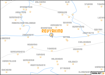 map of Revyakino