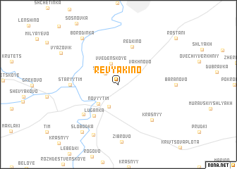 map of Revyakino