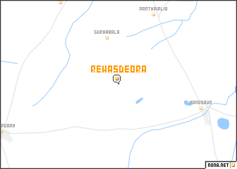 map of Rewās Deora