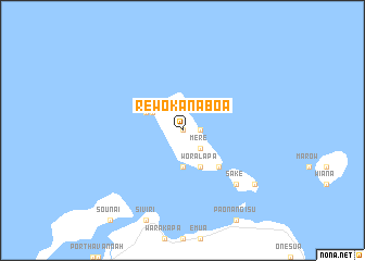 map of Rewoka Naboa