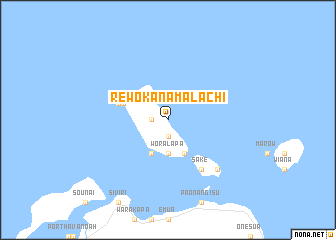map of Rewoka Namalachi