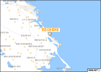 map of Rexhame