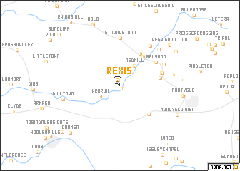 map of Rexis