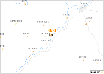 map of Rexi