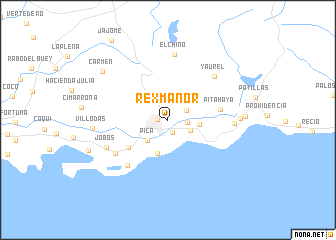 map of Rexmanor