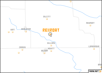 map of Rexroat