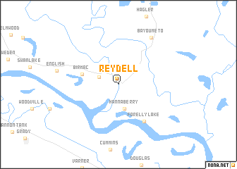 map of Reydell