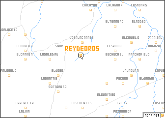 map of Rey de Oros