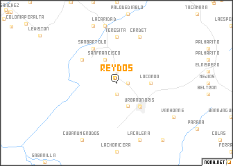 map of Rey Dos