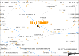 map of Reyersdorf