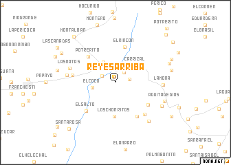 map of Reyes Arriba