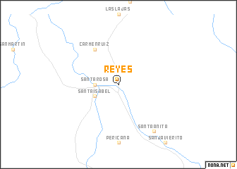 map of Reyes
