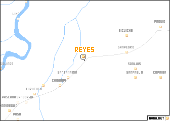 map of Reyes