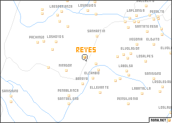 map of Reyes