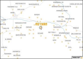 map of Reyḩān