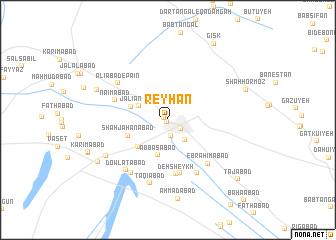 map of Reyḩān