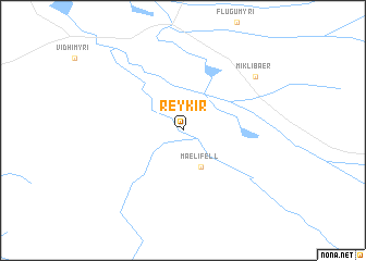 map of Reykir