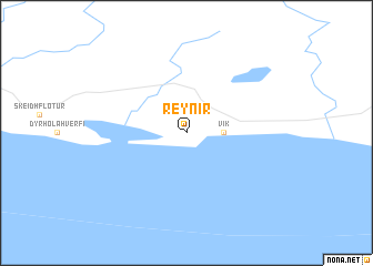 map of Reynir