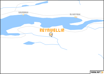 map of Reynivellir