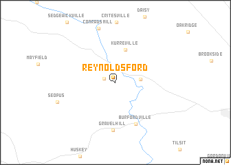 map of Reynolds Ford