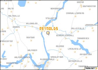 map of Reynolds