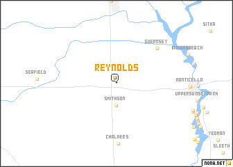 map of Reynolds