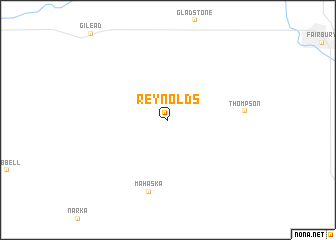 map of Reynolds