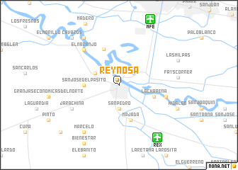 map of Reynosa