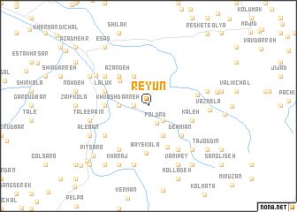 map of Reyūn
