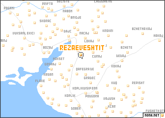 map of Reza e Veshtit