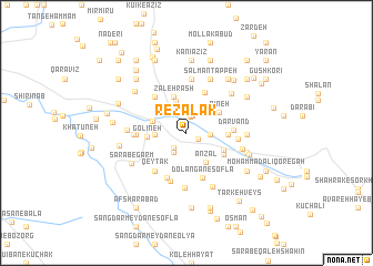 map of Reẕālak